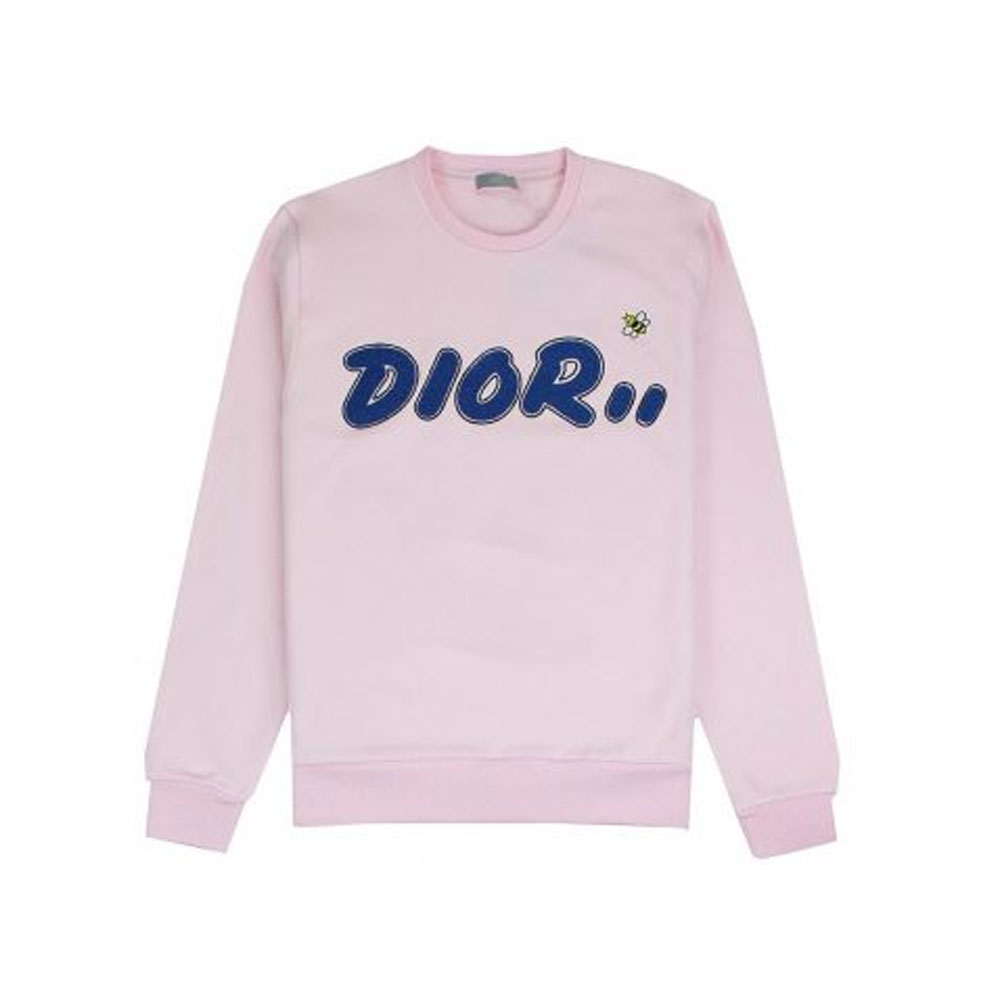 Dior x Kaws Crew Neck with Dior Patch – Pink | The One and Only ...